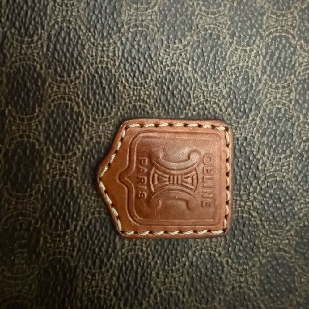 Celine Brown Leather wristlet - Picture 2 of 9